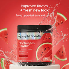 KEY NUTRIENTS polvo textura cercana que destaca mezcla sin grumos