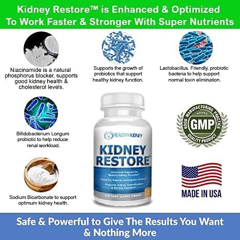 Kidney Restore cápsula junto a moneda para comparar tamaño y comodidad