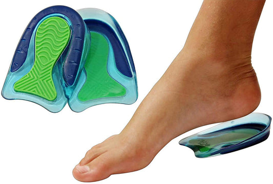 KidSole vista frontal del paquete mostrando 2 pares y tallas, protección visible