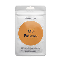 Kind Patches frontal del empaque mostrando 30 parches y diseño claro