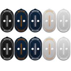 KingPavonini paquete frontal mostrando los 10 pads y facilidad de reemplazo