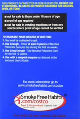 Goma de Kirkland 2 mg para dejar de fumar, ideal para control de antojos.