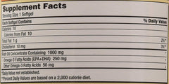 Kirkland Signature hgar, aceite de pescado purificado para uso diario seguro.