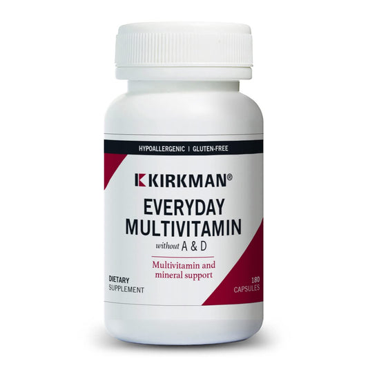 Kirkman Everyday Multivitamin: cápsulas para soporte diario de micronutrientes.