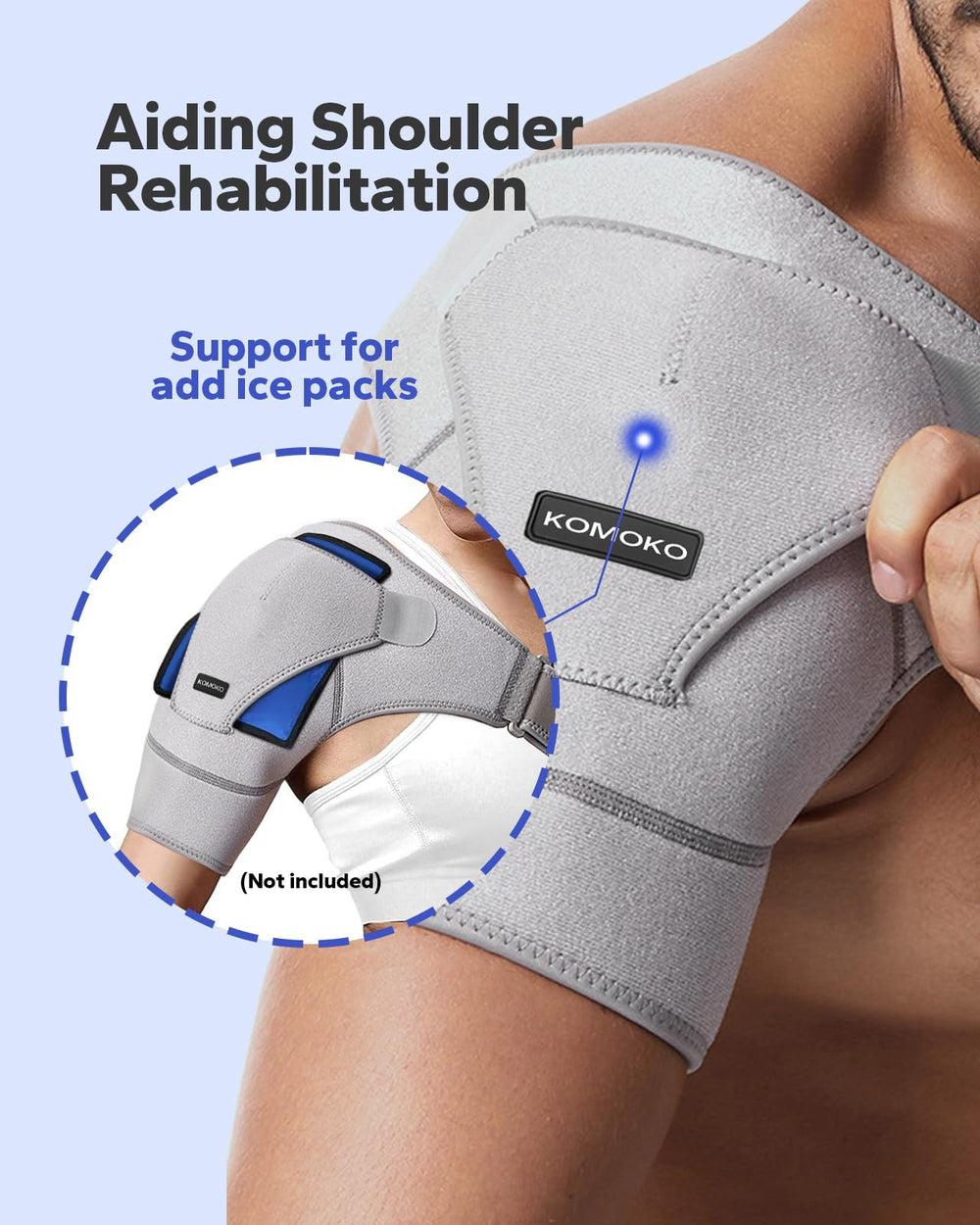 KMEIVOL Komoko primer plano de neopreno resistente, mayor durabilidad