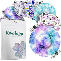 Kooloba vista frontal del paquete mostrando 20 parches y beneficios