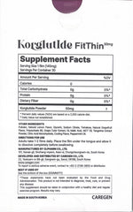 Korglutide etiqueta con información de 50mg por película calidad