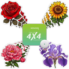KOVOQ frontal del pack de cubiertas rosas protegiendo el sensor