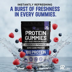 KR Labs gomitas en escritorio como snack saludable durante la jornada