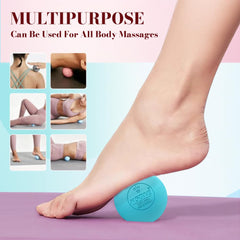 KSONE mini pelota en mano para alivio puntual en pies y dedos