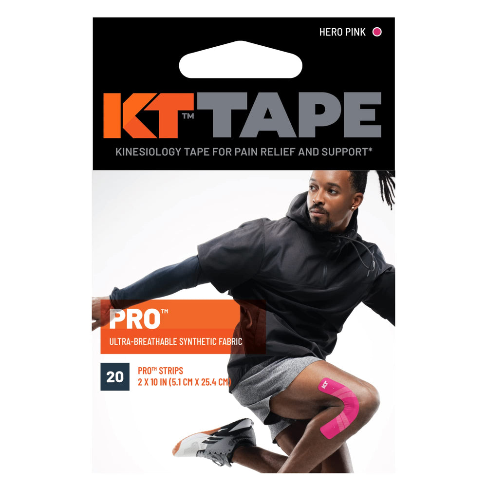 KT Tape Pro en gimnasio mostrando uso activo y resistencia al sudor