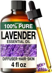 KUKKA aceite de lavanda frasco frontal mostrando presentación de 118 ml para aromaterapia