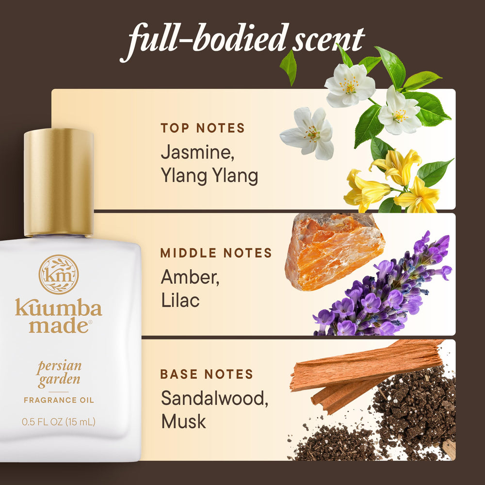 Kuumba Made etiqueta legible con ingredientes y beneficios éticos