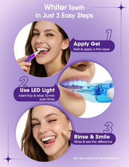 KYNOVEX textura del gel blanqueador sobre placa para ver consistencia suave