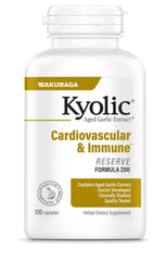 Kyolic envase frontal Reserve mostrando diseño y cantidad