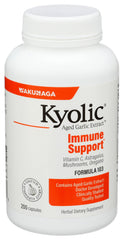 Kyolic etiqueta con lista de ingredientes y claridad de composición