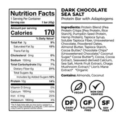 Laird Superfood detalle del sabor de la barra destacando sabor auténtico