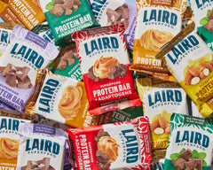Laird Superfood primer plano de textura que resalta ingredientes naturales