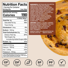 Laird Superfood ingredientes primarios como proteína vegetal y cacao