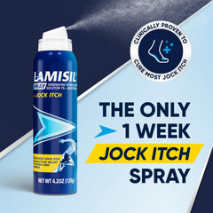 Lamisil boquilla del spray continuo mostrando aplicación sin contacto