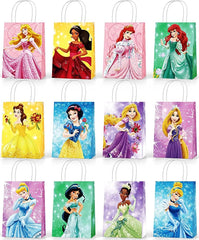 Latwerd frente del paquete con 24 bolsas princesa, ideal para decorar fiestas