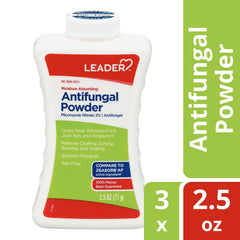 Leader polvo aplicado en pliegues de piel, reduce fricción y rozaduras