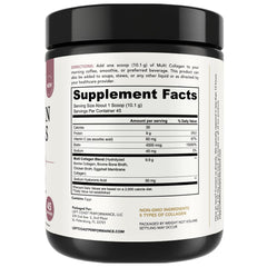 Left Coast Performance cuchara con polvo mostrando dosis precisa