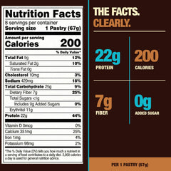Legendary Foods corte interior que revela textura densa y alta proteína