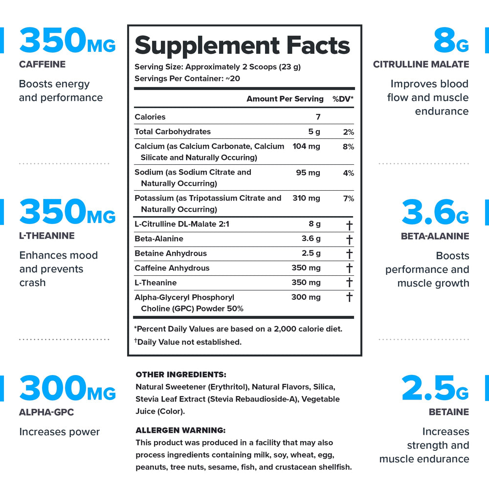 LEGION preworkout powder scoop for precise serving