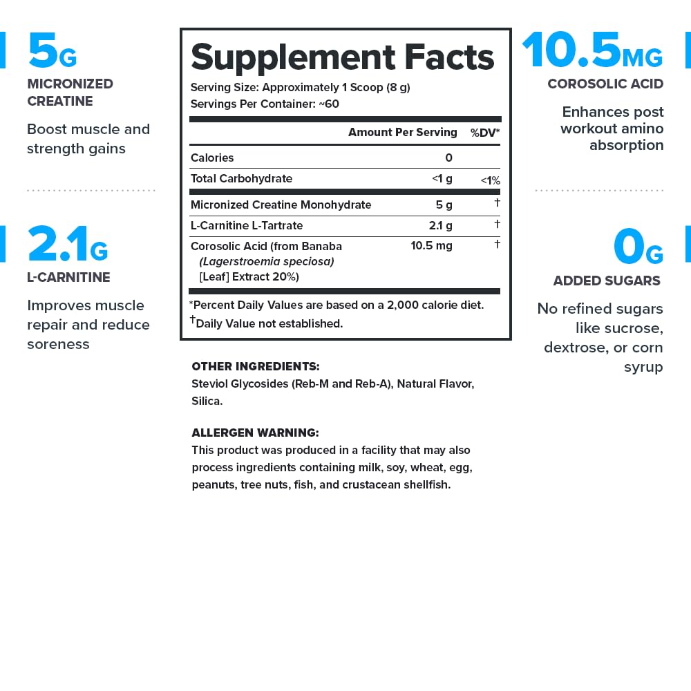 LEGION Recharge bottle pouring shows easy mixing after training.