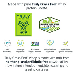 LEGION Whey+ bag label detail displays clear allergen and nutrition info.