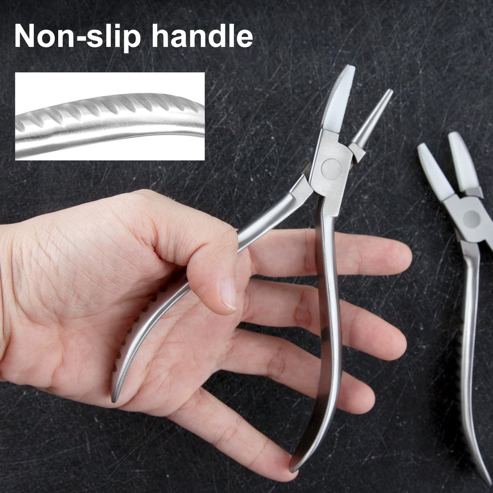 LEONTOOL set en un banco de trabajo de óptica, ideal para reparación profesional