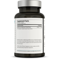 LES Labs etiqueta con información de 225 mg y Non-GMO visible