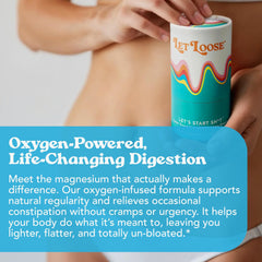 Let Loose etiqueta nutricional en detalle destacando ingredientes clave y transparencia
