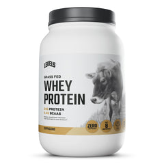 Levels Nutrition envase frontal cappuccino destacando 24 g proteína