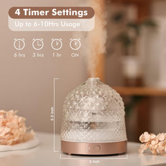 Base rosé gold Levoair con textura y control sencillo que mejora la estética del espacio