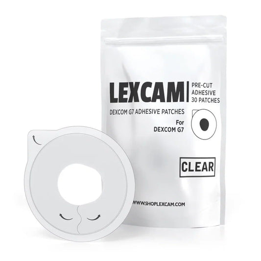 Lexcam empaque frontal con 30 parches, seguridad prolongada