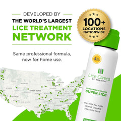 Lice Clinics of America escena familiar aplicando gel, tranquilidad y eficacia