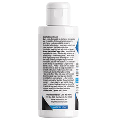 Lice No More etiqueta informativa con instrucciones claras y componentes