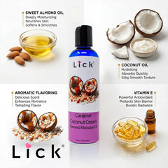 LICK ambiente relajado con vela y aceite, inspira momentos íntimos