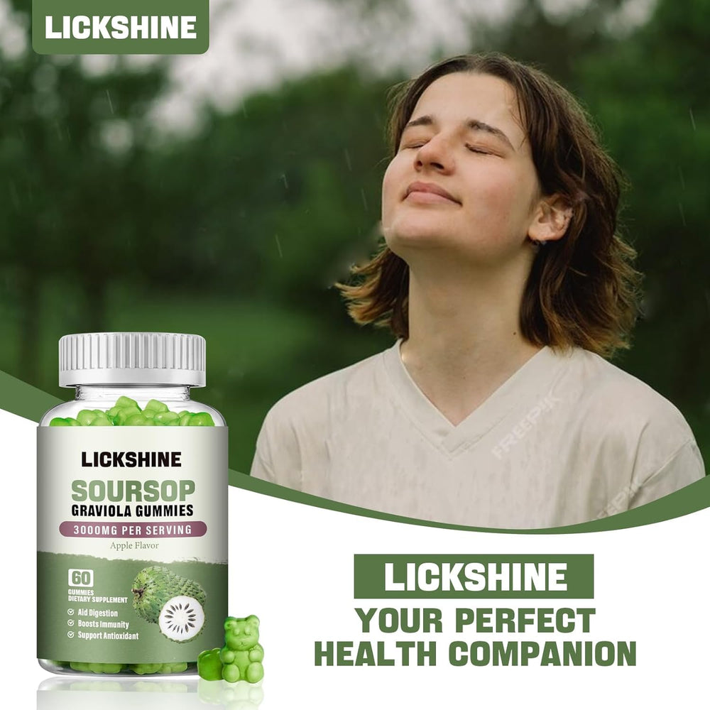 lickshine gomitas en mesa de desayuno que sugieren uso diario práctico