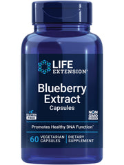 Life Extension frasco frontal mostrando 60 cápsulas y beneficios antioxidantes