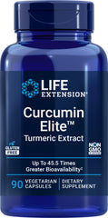 Life Extension frasco frontal mostrando etiqueta clara y contenido 90 cápsulas