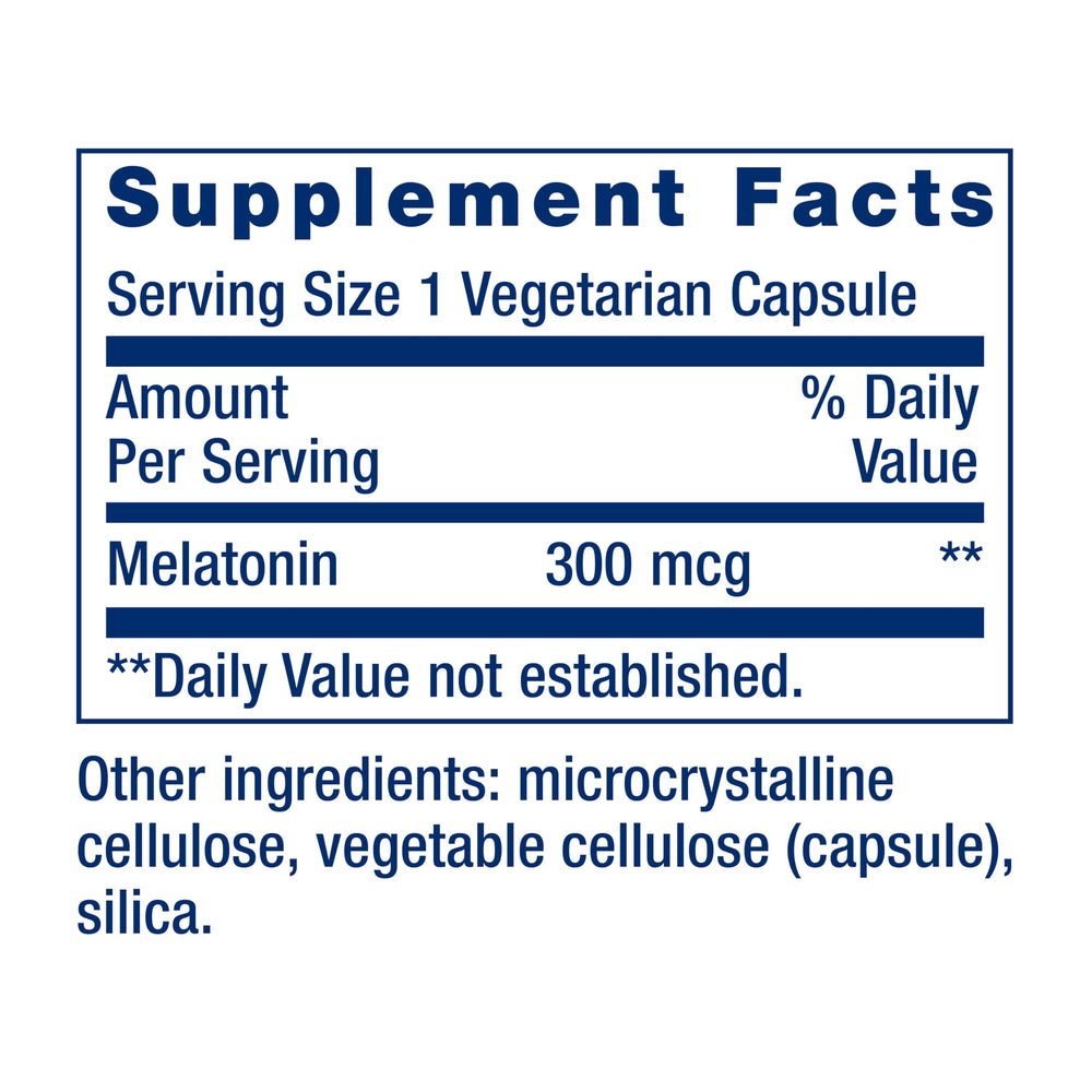 Life Extension etiqueta con ingredientes y beneficio de ingredientes no transgénicos