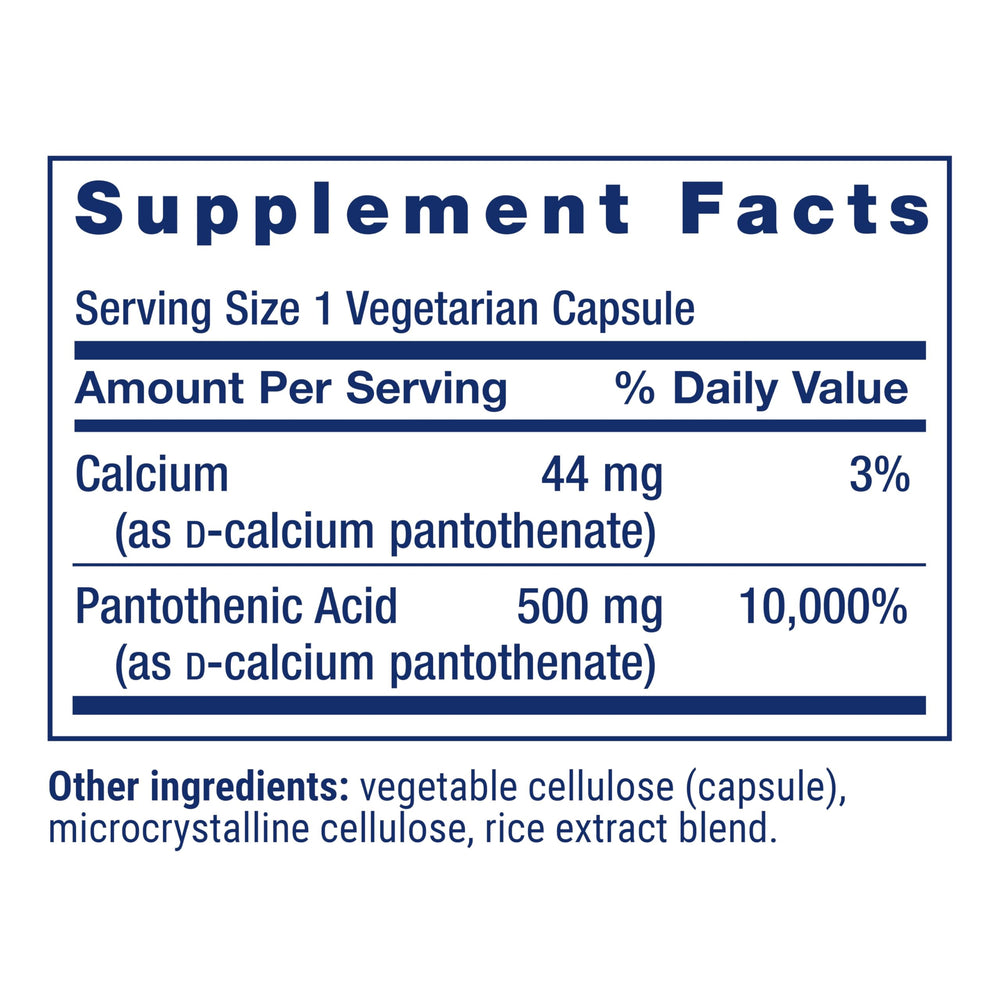 Life Extension etiqueta con información nutricional clara para verificar ingredientes