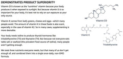 Life Extension etiqueta nutricional ampliada mostrando concentraciones y dosis