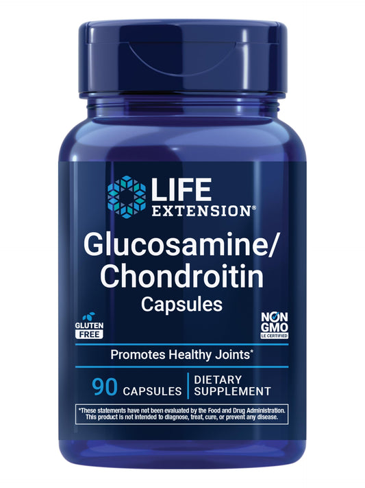 Life Extension frasco frontal mostrando etiqueta y beneficio apoyo articular