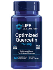 Life Extension envase frontal Optimized Quercetin mostrando diseño y dosis