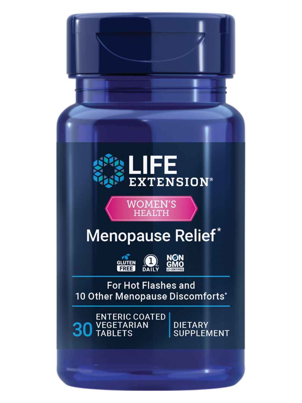 Life Extension envase frontal mostrando etiqueta y beneficio para sofocos