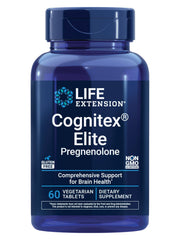 Life Extension frontal del envase mostrando 60 tabletas y beneficios claves